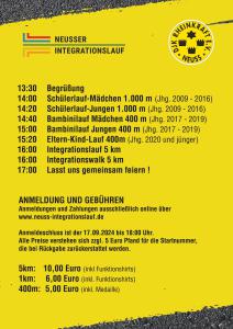 Neusser Inklusionslauf Wolker-Anlage 21.09.